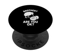 Divertido Kiwi Bird Fruit Brother Are You Ok Broma PopSockets PopGrip Adhesivo