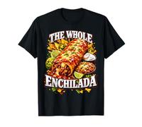 Divertido La Enchilada Pun Irónico Bootleg Meme Papá Broma Camiseta