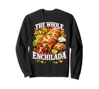 Divertido La Enchilada Pun Irónico Bootleg Meme Papá Broma Sudadera