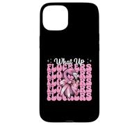 Divertido Lazo con Forma de Coqueta Rosa para niña, mamá, con Forma de Flamenco, con Forma de Lazo, con Forma de flockers Carcasa para iPhone 15 Plus