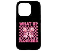 Divertido Lazo con Forma de Coqueta Rosa para niña, mamá, con Forma de Flamenco, con Forma de Lazo, con Forma de flockers Carcasa para iPhone 15 Pro