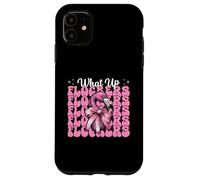 Divertido Lazo con Forma de Coqueta Rosa para niña, mamá, con Forma de Flamenco, con Forma de Lazo, con Forma de flockers Carcasa para iPhone 11