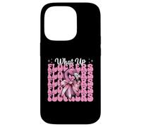 Divertido Lazo con Forma de Coqueta Rosa para niña, mamá, con Forma de Flamenco, con Forma de Lazo, con Forma de flockers Carcasa para iPhone 14 Pro