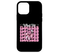 Divertido Lazo con Forma de Coqueta Rosa para niña, mamá, con Forma de Flamenco, con Forma de Lazo, con Forma de flockers Carcasa para iPhone 12 Mini