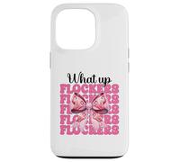 Divertido Lazo con Forma de Coqueta Rosa para niña, mamá, con Forma de Flamenco, con Forma de Lazo, con Forma de flockers Carcasa para iPhone 13 Pro