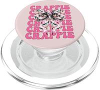 Divertido Lazo Rosa con Forma de pez con Forma de Coqueta para niña PopSockets PopGrip para MagSafe