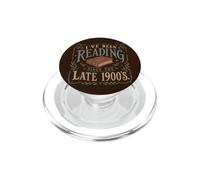 Divertido Lector Amante de los Libros Desde Finales de 1900 PopSockets PopGrip para MagSafe