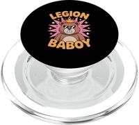 Divertido Legión Baboy Oso Enojado Retro Dibujos Animados PopSockets PopGrip para MagSafe
