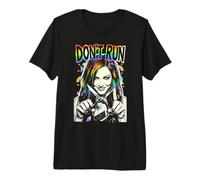 Divertido Lesbianas No Corre con Tijeras Sapphic Orgullo Gay LGBT Camiseta Premium
