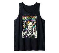 Divertido Lesbianas No Corre con Tijeras Sapphic Orgullo Gay LGBT Camiseta sin Mangas