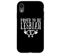 Divertido Lesbianas Orgullo Gay LGBT Mismo Sexo Matrimonio Arco Iris Carcasa para iPhone XR