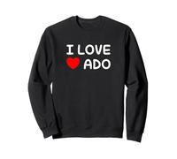 Divertido líder del Proyecto Scrum Agile Devops: I Love Ado Sudadera