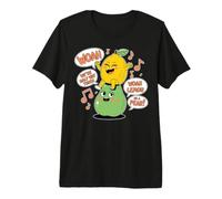 Divertido Limón en Pera, ¡Estamos a Medio Camino! Camiseta Premium