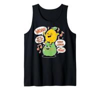 Divertido Limón en Pera, ¡Estamos a Medio Camino! Camiseta sin Mangas