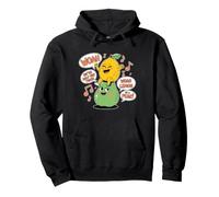 Divertido Limón en Pera, ¡Estamos a Medio Camino! Sudadera con Capucha