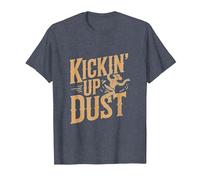 Divertido Line Dancing Country Music Line Dance Camiseta, Hombre, Azul Jaspeado, 3XL