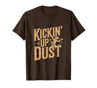 Divertido Line Dancing Country Music Line Dance Camiseta, Hombre, Marrón, M
