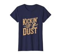 Divertido Line Dancing Country Music Line Dance Camiseta, Mujer, Azul Marino, 3XL