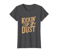 Divertido Line Dancing Country Music Line Dance Camiseta, Mujer, Jaspeado Oscuro, 3XL