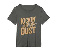 Divertido Line Dancing Country Music Line Dance Camiseta, Mujer Tallas Grandes, Asfalto, 3XL Grande