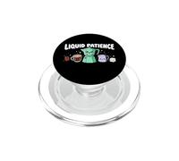 Divertido líquido Paciencia café Moka Pot Kawaii Dibujos Animados Arte PopSockets PopGrip para MagSafe