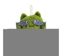 Divertido Llavero de Gato - Colgante de Mini Muñeca de Felpa, Tela, Aspecto Adorable | Accesorio de Llavero para Mochila, Bolso, Regalo Escolar, Regalos para, decoración Coleccionable