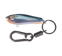 Divertido llavero de pescado, divertido dije realista de aleación para mochila, llavero de señuelo de pesca, llavero de pescado, llavero de pesca, llavero de pesca para escuela, escritorio, hogar