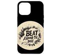 Divertido logotipo de idioma para disfraz de Beat around the Bush Carcasa para iPhone 12 Pro Max