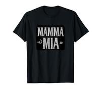 Divertido Logotipo de Mamma MIA Camiseta