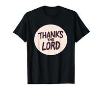 Divertido logotipo del discurso de agradecimiento al Señor Camiseta
