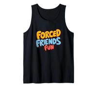 Divertido Look Divertido de Amigos forzados para niños y niñas Camiseta sin Mangas