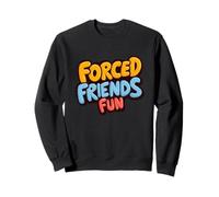 Divertido Look Divertido de Amigos forzados para niños y niñas Sudadera