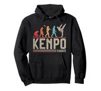 Divertido Luchador de Artes Marciales Kenpo Karate Evolution Sudadera con Capucha