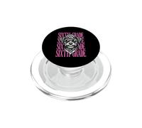Divertido Maestro de Sexto Grado Lindo Perro Estudiante de Regreso a Clases PopSockets PopGrip para MagSafe