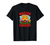 Divertido Maestro Jardinero con Sol Feliz Camiseta
