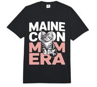 Divertido Maine Coon Mamá Era Gato Amante Comfort Colors Adult Heavyweight T-Shirt