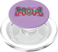 Divertido MAMÁ Boho Hippie Art DÍA DE LA Madre PopSockets PopGrip para MagSafe