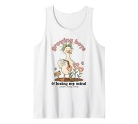 Divertido Mamá De Chicos Creciendo 3 Niño Mamá Ganso Humor Mamá Camiseta sin Mangas