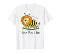 Divertido Manguera Abeja León Parodia Visual Wordplay Animal Juego de Palabras Meme Camiseta
