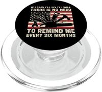 Divertido manitas mecánico papá si Digo Que lo arreglaré, lo haré PopSockets PopGrip para MagSafe