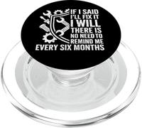 Divertido manitas mecánico papá si Digo Que lo arreglaré, lo haré PopSockets PopGrip para MagSafe