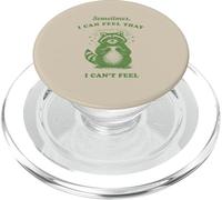 Divertido Mapache a Veces Puedo Sentir Que no Puedo sentirme Vintage PopSockets PopGrip para MagSafe