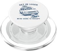 Divertido Mapache Entrar en Perdedor Vamos a Terapia sarcástica PopSockets PopGrip para MagSafe