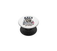 Divertido Mapache Salado I Dont Sugarcoat Poop Humor Verano PopSockets PopGrip Adhesivo