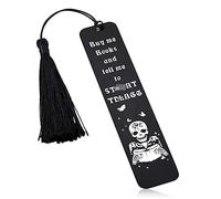Divertido marcapáginas de regalo para amigos, marcapáginas picante para mujeres adultas, libro Buy Me Book Coworker Sister Her Female Book Lover Christmas Stocking Stuffer Día de San Valentín Regalo
