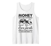 Divertido mecánico de Coches Dinero Puede Comprar Piezas de Coche Chico Camiseta sin Mangas