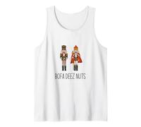 Divertido Meme de Cascanueces con Forma de Cascanueces, Galletas navideñas y nueces de BOFA DEEZ Nuts Camiseta sin Mangas