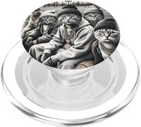 Divertido Meme de Gangster de los 90 de Gang of Feral Street Cats PopSockets PopGrip para MagSafe