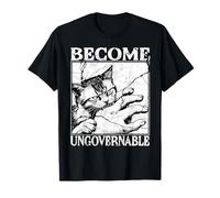 Divertido Meme de Gato Mordiendo la Mano Se Convierte en Camiseta