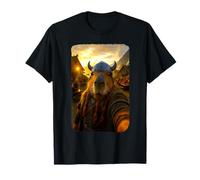 Divertido meme de la historia de los vikingos con selfies de capibara Camiseta